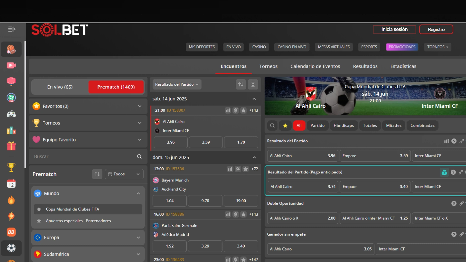 captura de pantalla desportes solbet