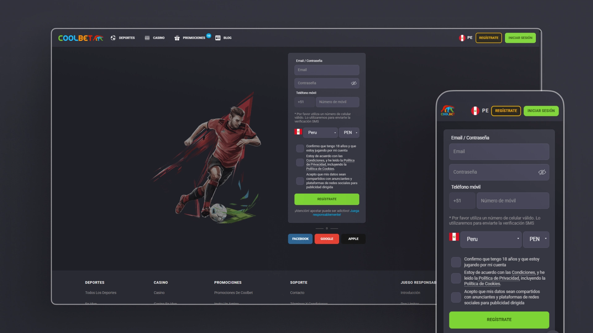 captura de pantalla registro coolbet