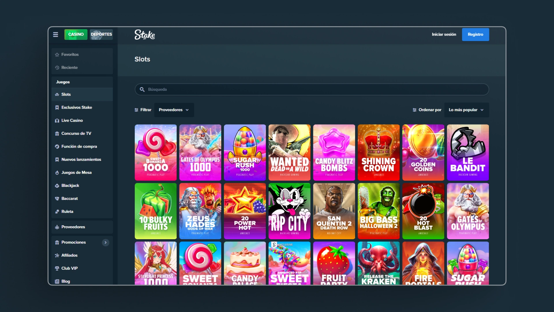 captura de pantalla 2 stake