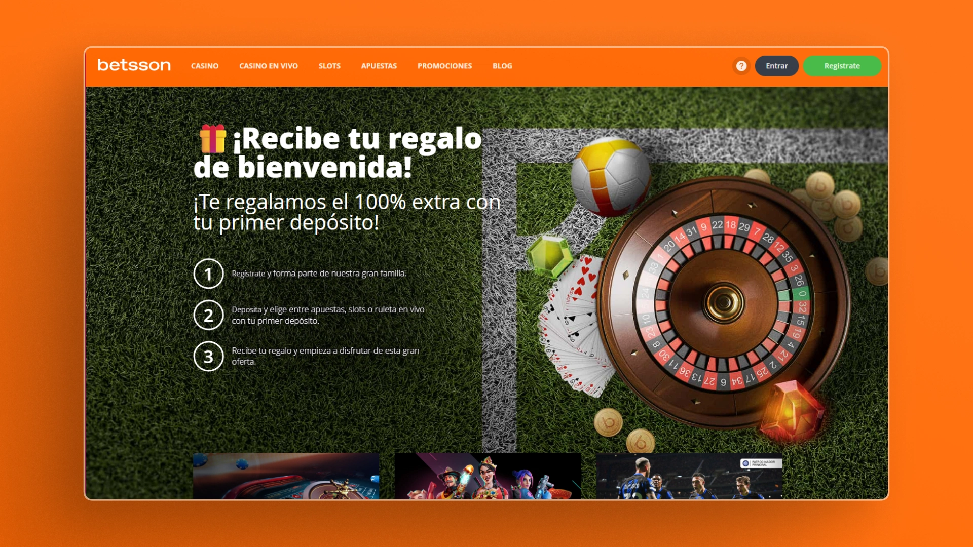 captura de pantalla Cómo activar el bono Betsson