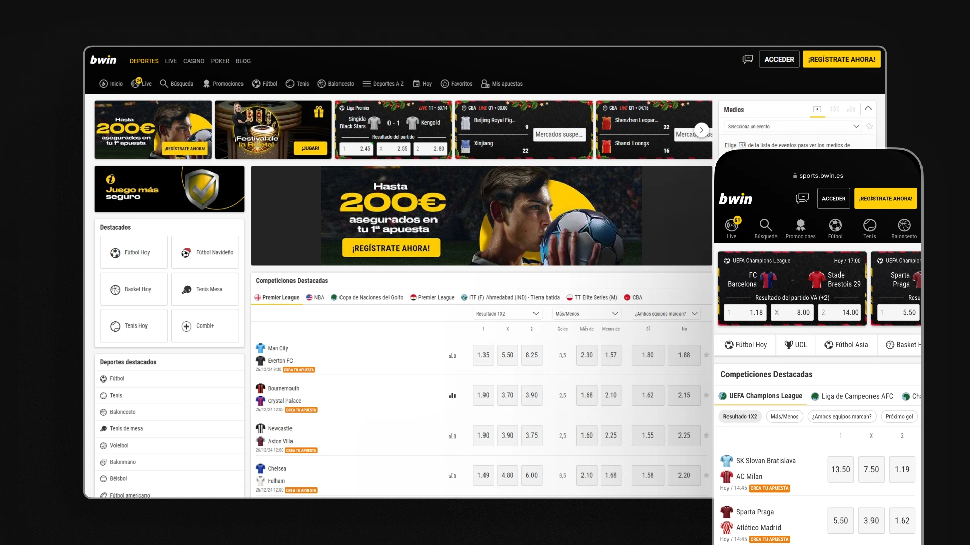 captura de pantalla Qué es mejor bwin