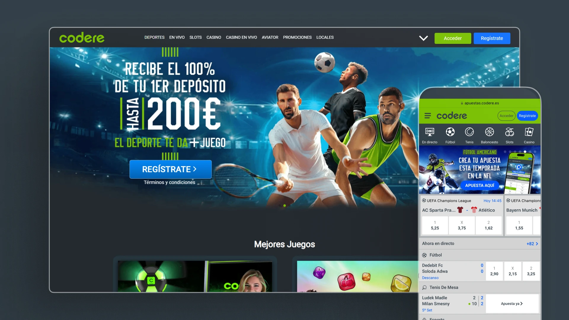 captura de pantalla Qué es mejor codere