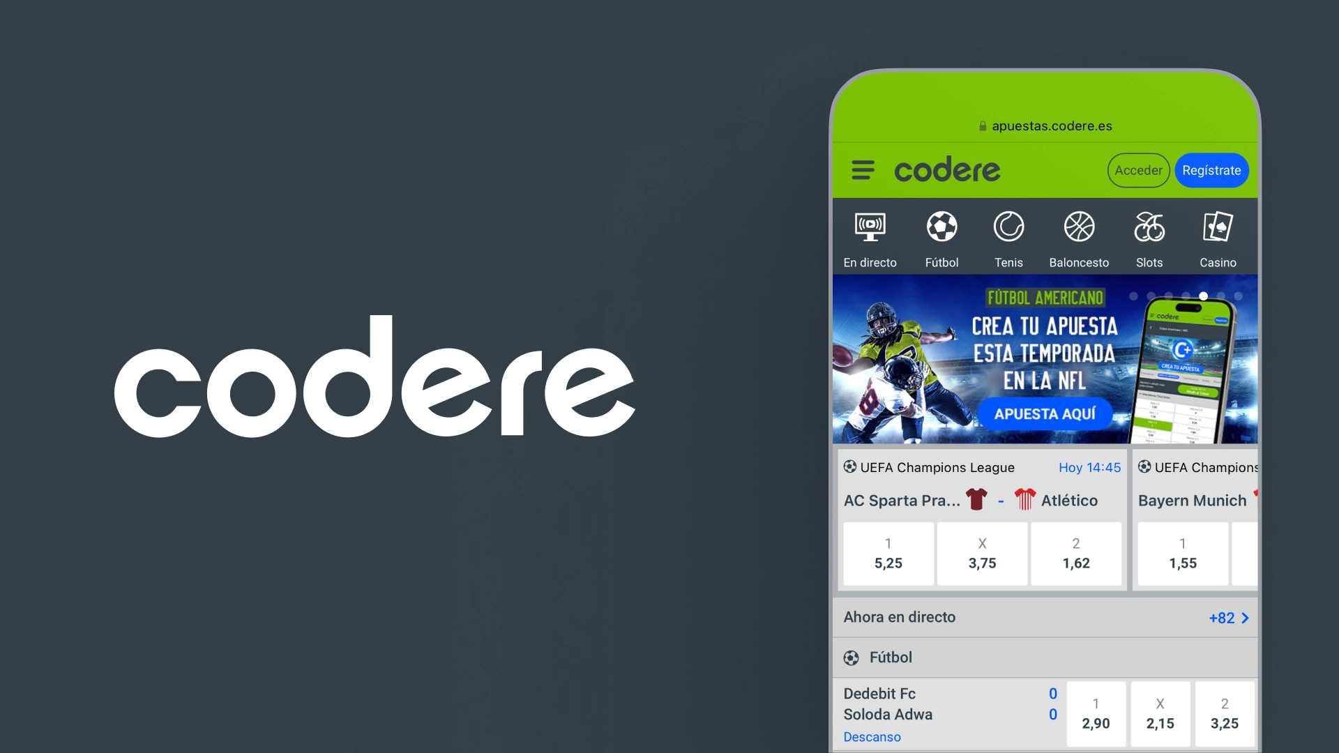 imagen Cómo descargar la app codere