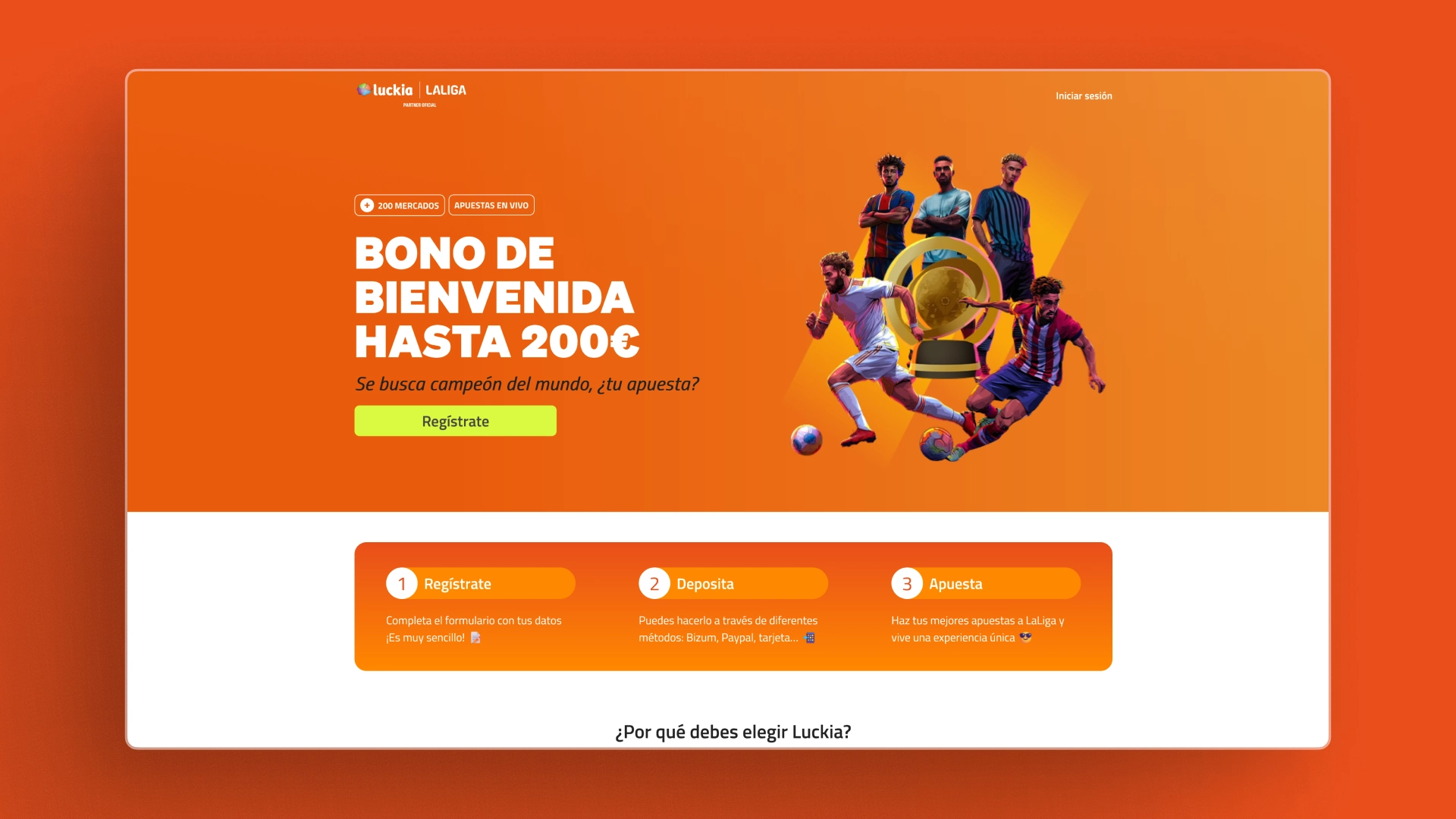 imagen Bono y promociones Luckia
