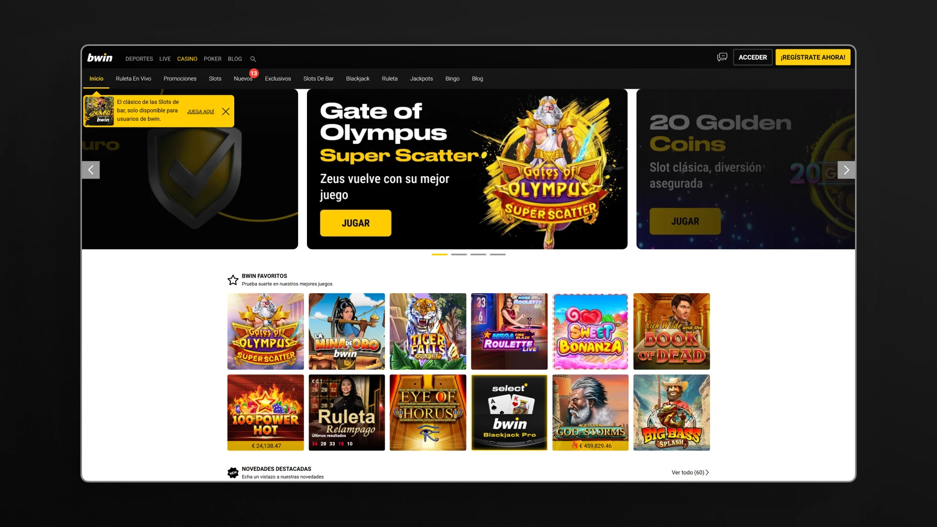 imagen casino Bwin