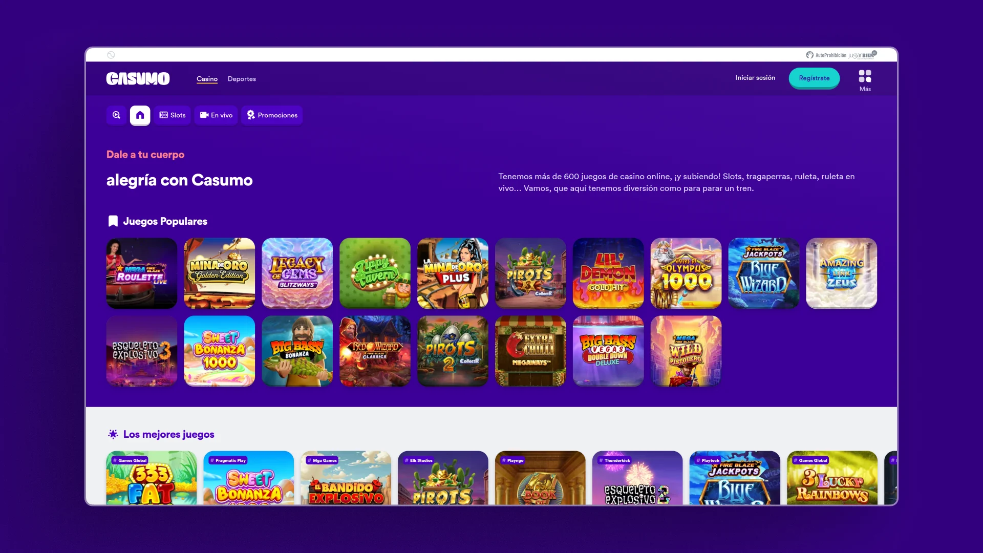 imagen casino Casumo