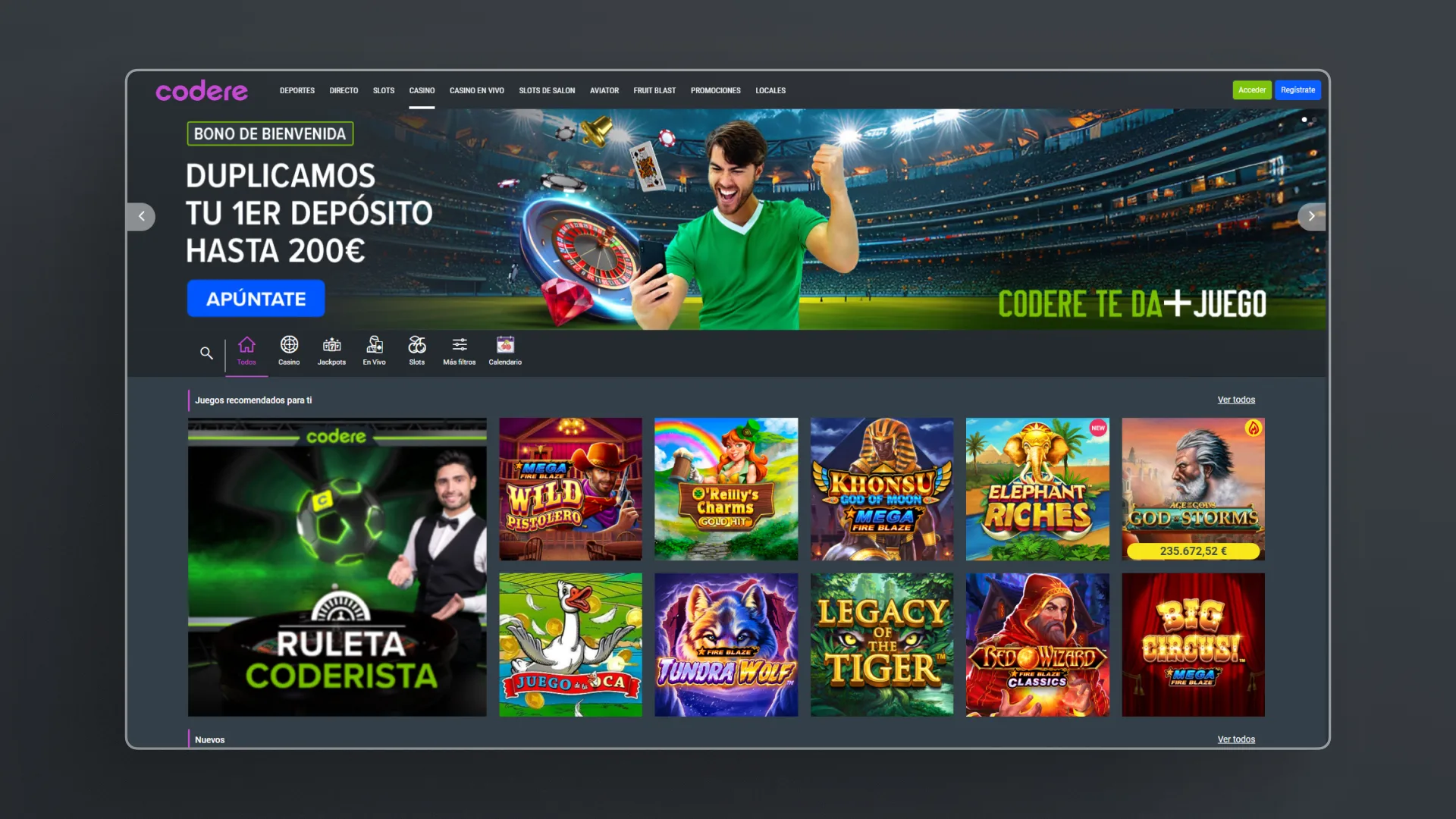 imagen casino Codere