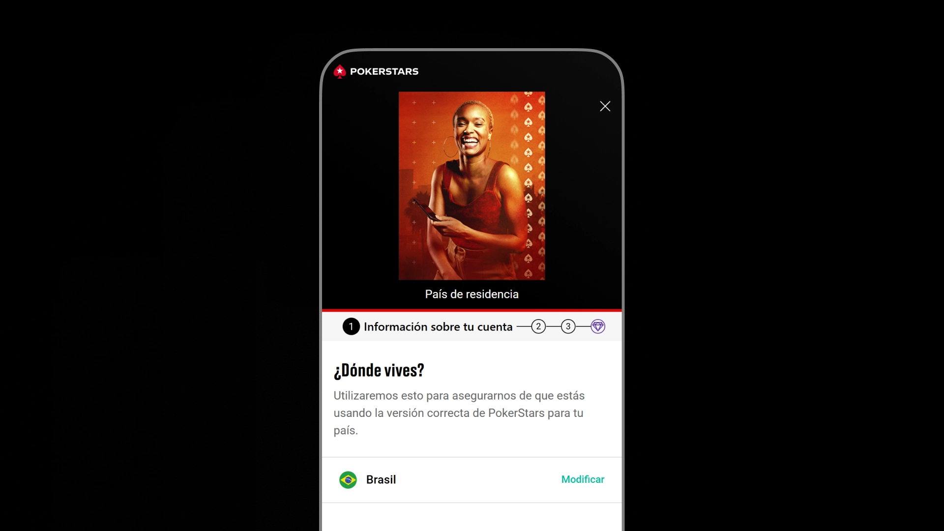 imagen Cómo registrarse movil PokerStars