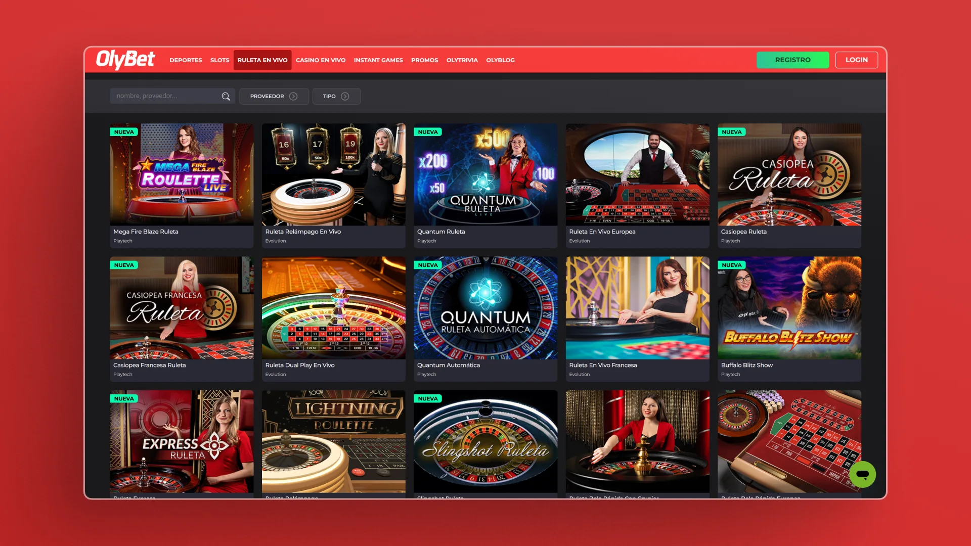 imagen roulette casino Olybet