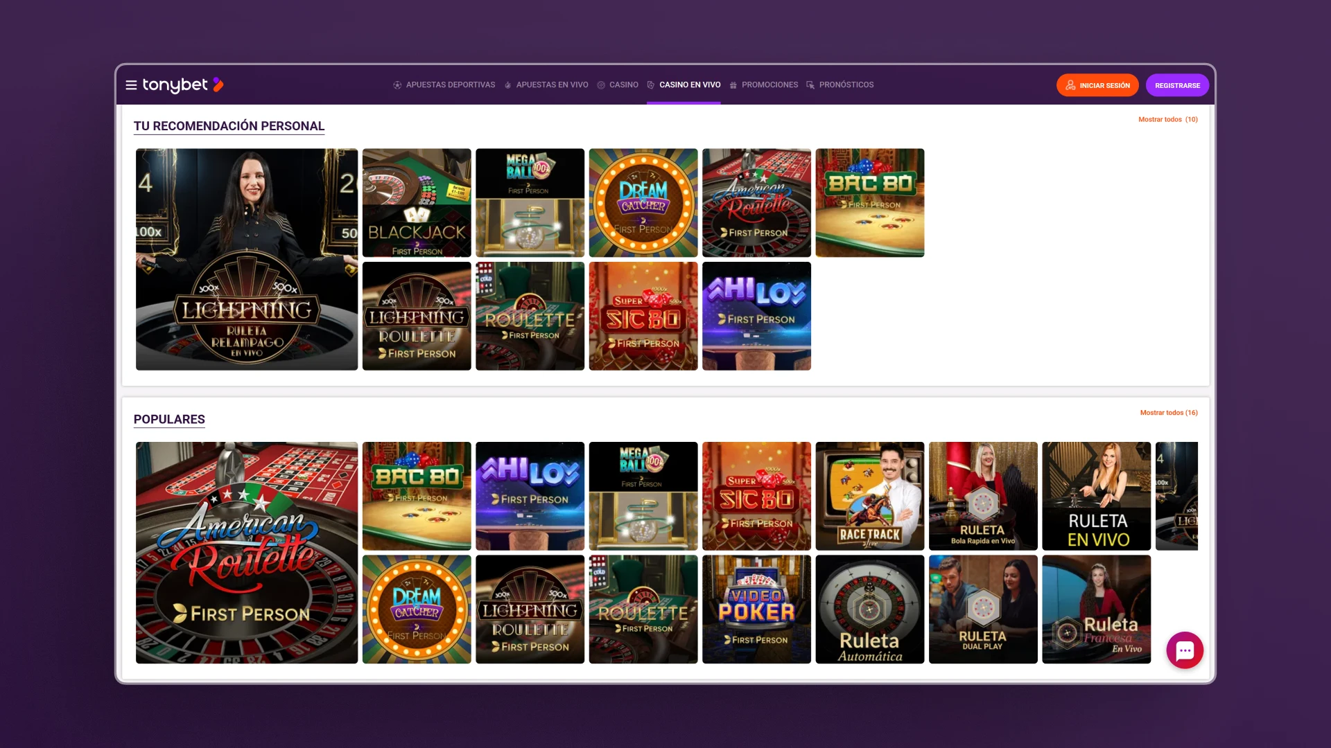 imagen roulette casino TonyBet