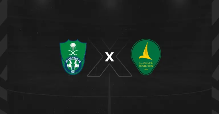 Al Ahli x Al Khaleej se enfrentam no Campeonato Saudita 2025