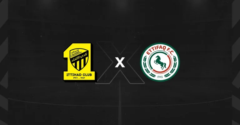 Escudos de Al Ittihad x Al Ettifaq