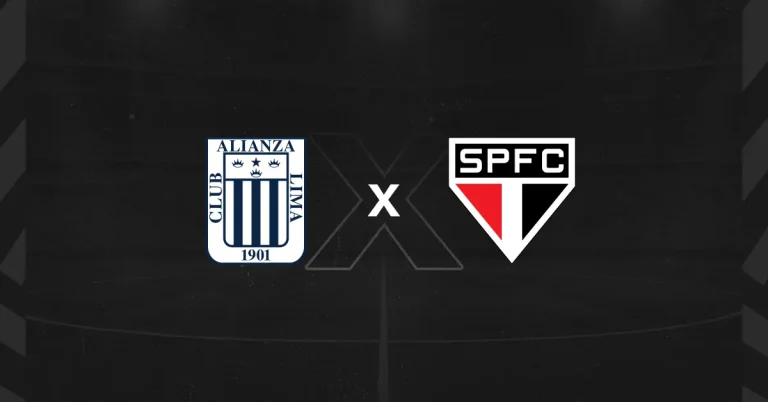 Escudos de Alianza Lima x São Paulo