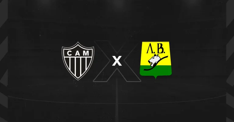 Escudos do Atlético MG x Bucaramanga