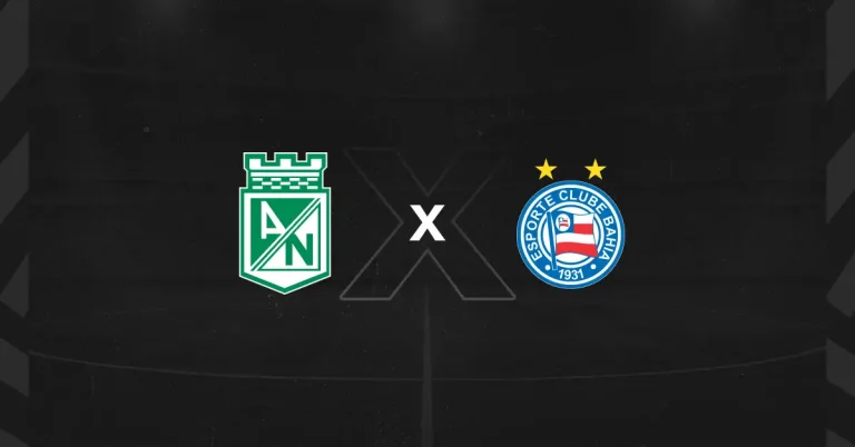 Escudos de Atlético Nacional x Bahia