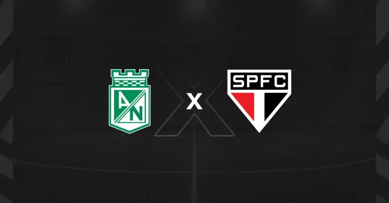 Escudos de Atlético Nacional x São Paulo