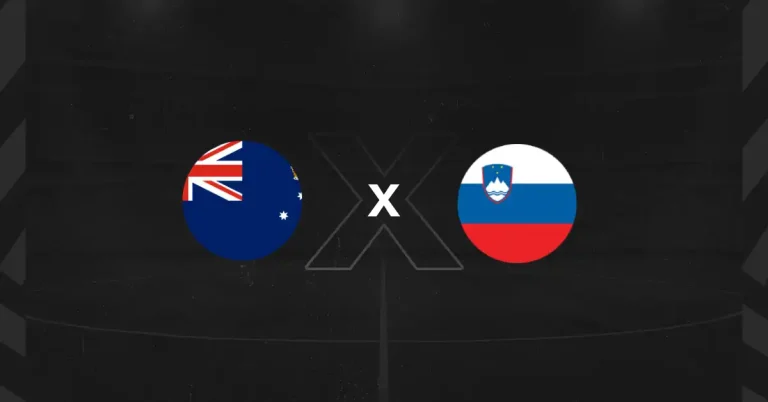 Bandeiras de Austrália x Eslovênia