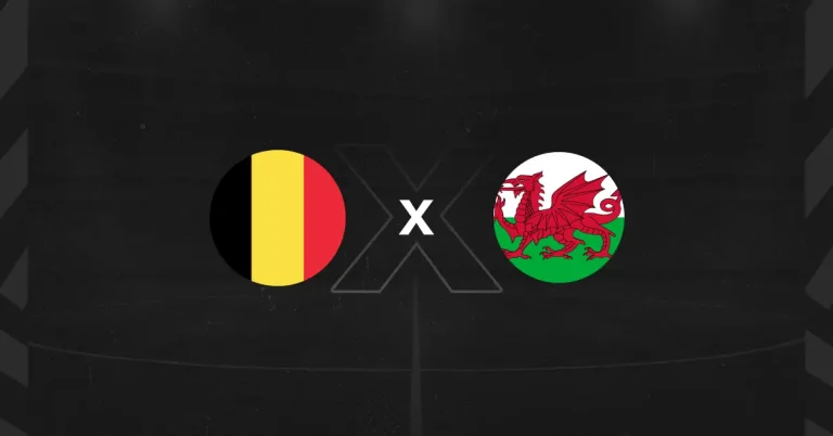 Bandeiras de Bélgica x País de Gales
