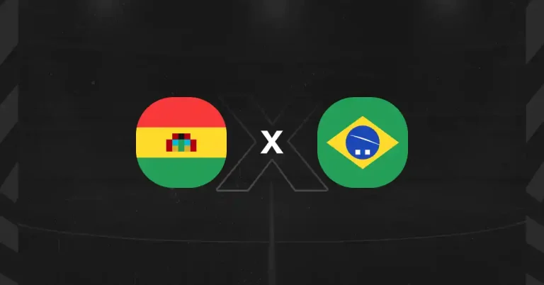 Bandeiras de Bolívia x Brasil