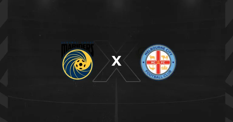 Escudos de Central Coast Mariners x Melbourne City