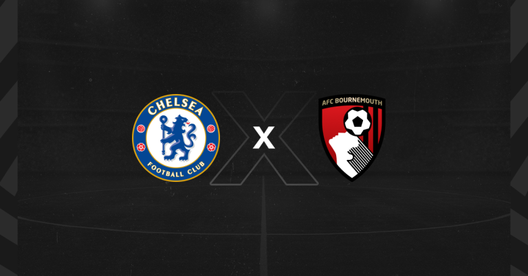 Escudos de Chelsea x Bournemouth