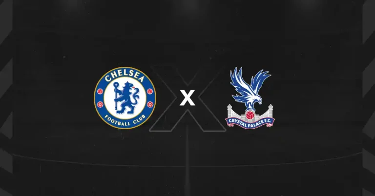 Escudos de Chelsea x Crystal Palace