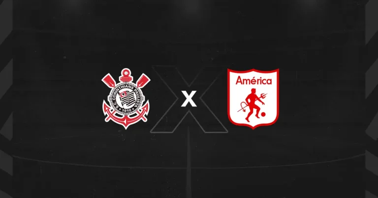 Escudos de Corinthians x América de Cali