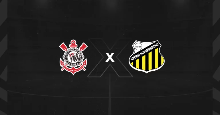 Escudos deCorinthians x Novorizontino