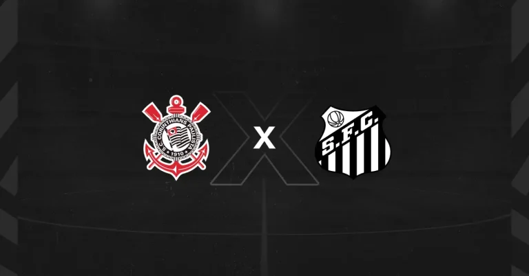 Escudos de Corinthians x Santos