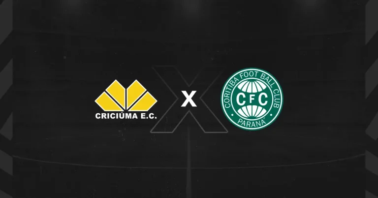 Escudos do Criciúma x Coritiba