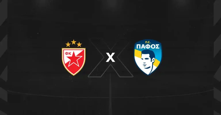 Escudos de Crvena zvezda x Pafos