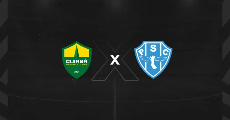 Escudos de Cuiabá x Paysandu SC