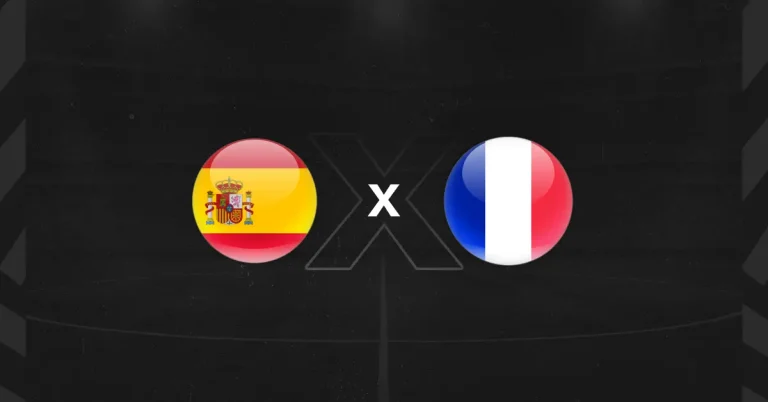 Bandeiras de Espanha x França