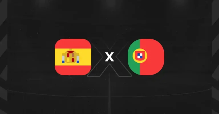 Bandeiras de Espanha x Portugal