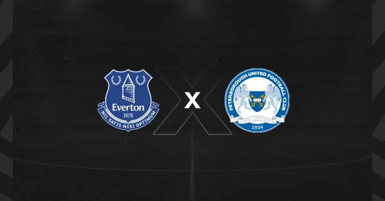 Escudos de Everton x Peterborough