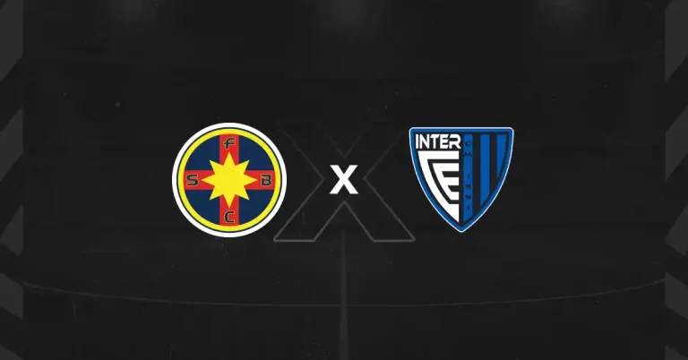 Escudos de FCSB x Inter Escaldes