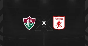 Escudos do Fluminense x América de Cali