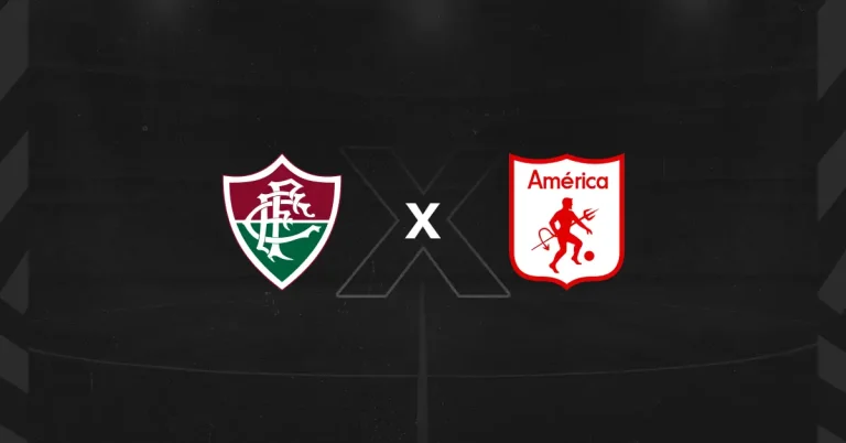 Escudos do Fluminense x América de Cali