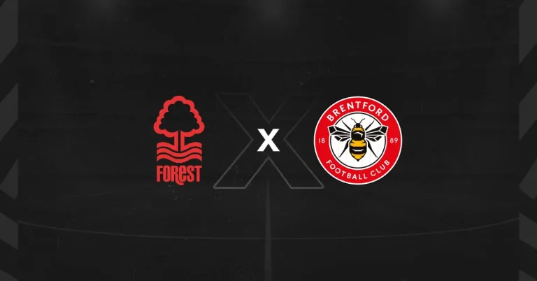 Escudos de Forest x Brentford