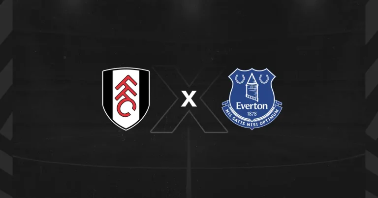 Escudos de Fulham x Everton