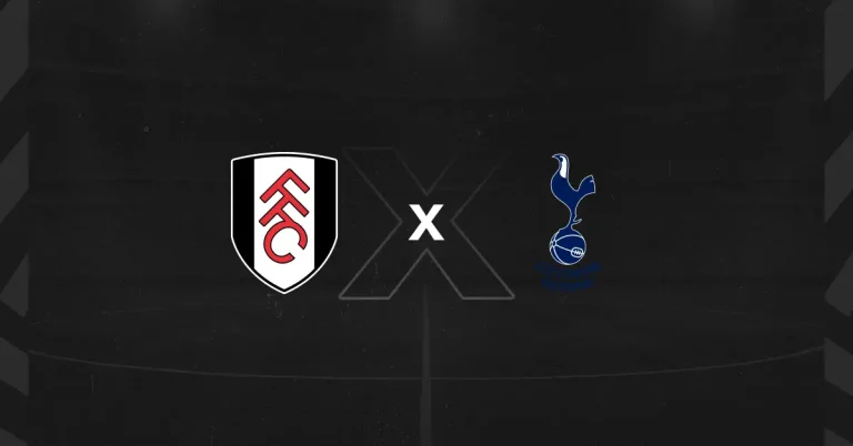 Escudos de Fulham x Tottenham