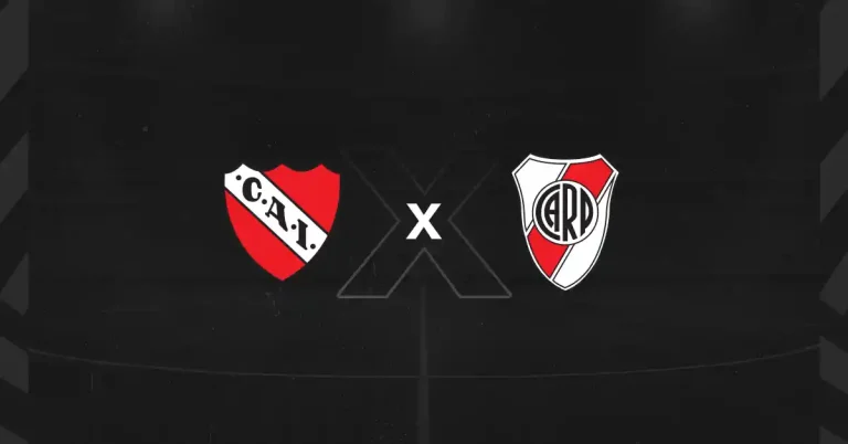 Escudos de Independiente x River Plate