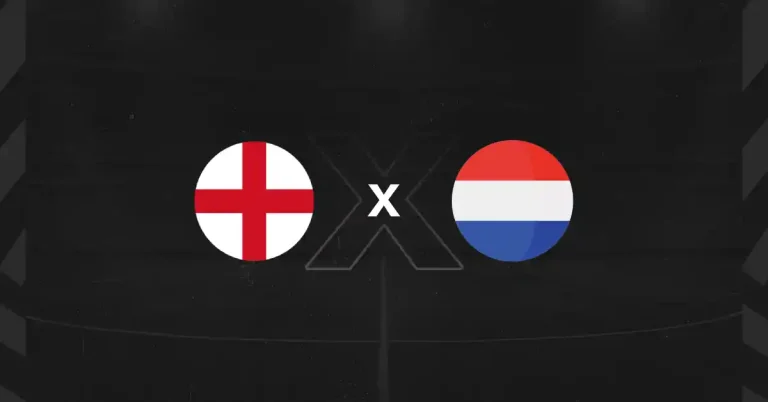 Bandeiras de Inglaterra x Holanda