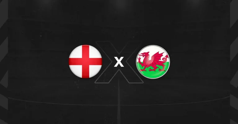 Escudos Inglaterra x País de Gales, que duelam pela Eurocopa Feminina