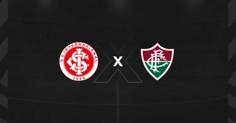 Escudos do Internacional x Fluminense