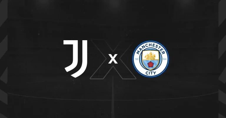 Escudos da Juventus x Manchester City