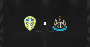 Escudos de Leeds United x Newcastle