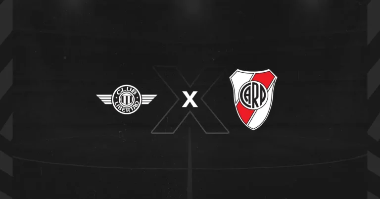 Escudos do Libertad x River Plate