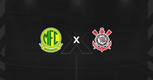 Escudos de Mirassol x Corinthians