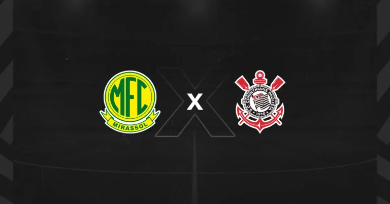 Escudos de Mirassol x Corinthians